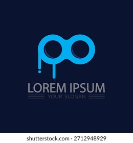 Artistic O Letter Circle Logo with Unique Ring Geometry for Corporate Visual Needs