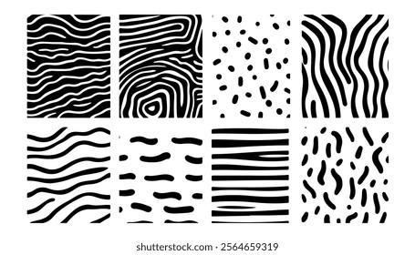 Artistic Organic Line Texture for Designers