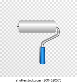 Artistic Paint Roller. Construction Roller Png. Roller For Paint, Drawing, Construction.