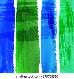Artistic paint vector card