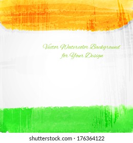 Artistic paint vector card