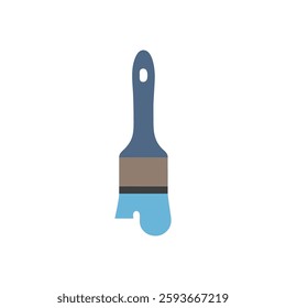 An artistic paintbrush icon representing creative expression in art.
