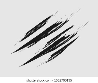 artistic paintbrush vector design. EPS10
