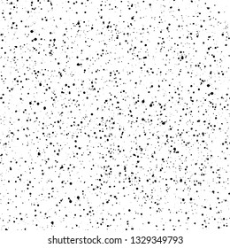 Artistic painted background from paint splats and blotches. A4 format. Abstract grunge distress texture. Vector spray pattern