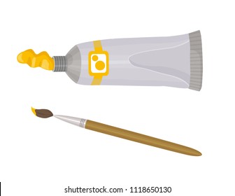 artistic paints, vector