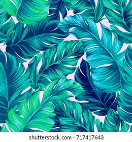 artistic palms pattern with seamless vector design. amazing palm trees layers. Pattern for summer designs.