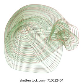 Artistic path lines background pattern abstract. Vector illustration graphic.