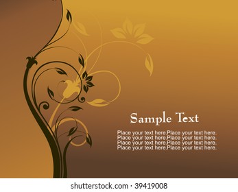 artistic pattern background with place for text