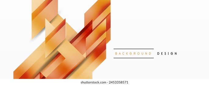 Un motivo artístico de Formas rectangulares color melocotón sobre fondo blanco, que recuerda a los suelos de parqué con matices y tonos naranjas. El diseño refleja una estética moderna y elegante de las marcas