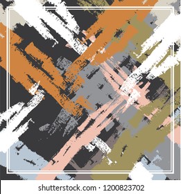 artistic pattern perfect for scarf design