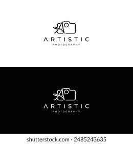 A Artistic Photography minimal logo design