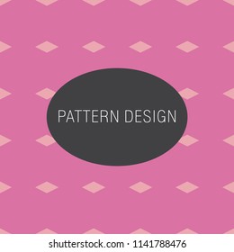 Artistic Pink Geometric Shapes pattern , seamless background can use for design , vector.
