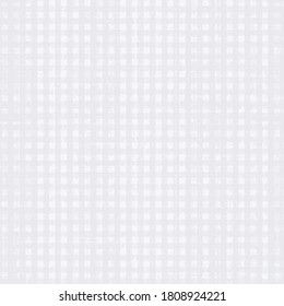 Artistic plaid check seamless patten vector in white art and linen  . Modern vintage effect fabric texture print design for carpet, rug, flooring, suit,  digital or weaving pattern