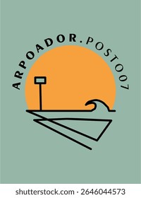 Artistic portrayal of Rio’s skyline and iconic elements. Ideal for tourism, fashion prints, and cultural branding.