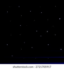 An artistic representation of a night sky filled with warm golden hues, sparkling star clusters, and ethereal light trails. Ideal for spiritual, luxury, or magical concept backgrounds.