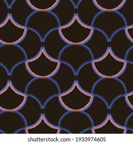 vectorial retro retro de impresión geo vector Pincel Stripe Vector textil sin inconvenientes Títulos de la línea Imprimir.  Fondo retro de banda. Diseño simple de línea.