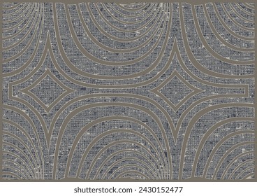 Künstlerische Retro-Textur Nahtloser Hintergrund, Natürliche italienische matte Textur für die Innenausstattung Außen-Heimdekoration Verwendete keramische Wandfliesen und Bodenfliesen-Oberflächenteppich, Schal, Teppich, Vorhang-Heimdekor