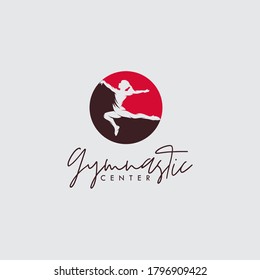 Artistic rhythmic gymnastic center logo