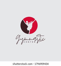 Artistic rhythmic gymnastic center logo