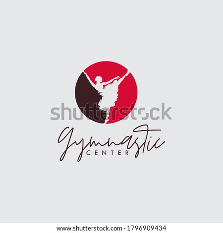 Artistic rhythmic gymnastic center logo