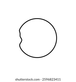 Artistic Round Lines, Artistic Round Lines Shape, can use for Logo, Apps, Website, Contemporary Ornate, Frame Work, Copyspace, Icon, Symbol, Cover or Graphic Design Element. Vector Illustration