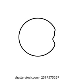 Artistic Round Lines, Artistic Round Lines Shape, can use for Logo, Apps, Website, Contemporary Ornate, Frame Work, Copyspace, Icon, Symbol, Cover or Graphic Design Element. Vector Illustration