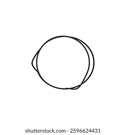 Artistic Round Lines, Weaving Style, can use for Logo, Apps, Website, Contemporary Ornate, Frame Work, Copyspace, Icon, Symbol, Cover or Graphic Design Element. Vector Illustration