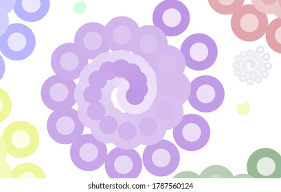 Artistic rounded abstract background for design your web poster, banner, background, template, etc.