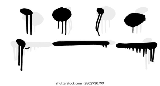 Conjunto artístico Elementos tinta