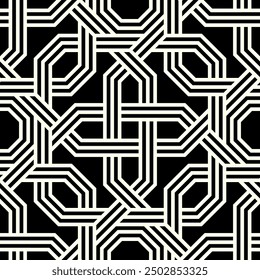 Artistic shapes Repeating patterns. Geometric Graphic Art Seamless pattern of Printable vector.