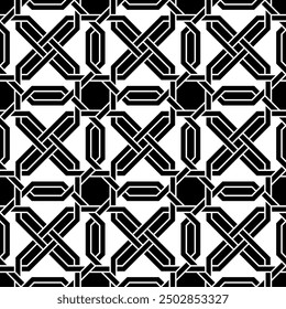 Artistic shapes Repeating patterns. Geometric Graphic Art Seamless pattern of Printable vector.