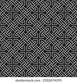 Formas artísticas Patrón sin fisuras. Arte geométrico Repitiendo patrones de fondo de Vector imprimible.
