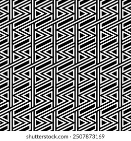 Künstlerische Formen Nahtloses Muster. Geometrische Kunst Wiederholte Muster Hintergrund der druckbaren Vektor.
