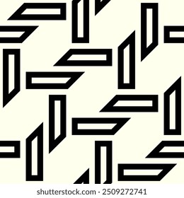 Artistic shapes Seamless pattern. Geometric Art Repeating patterns background of Printable vector.
