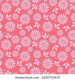 Artistieke eenvoudige takken bloemen pioenen, dahlia en knoppen met bladeren naadloos patroon. Vector hand getekend. Retro, vintage, pastelprint. Sjabloon voor ontwerp, stof, mode, behang, textiel