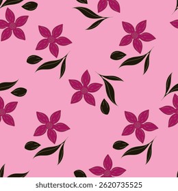 Arcos simples artísticos flores peônias, dahlia e botões com folhas padrão sem costura. Mão de vetor desenhada. Retrô, vintage, impressão pastel. Modelo para design, tecido, moda, papel de parede, têxtil