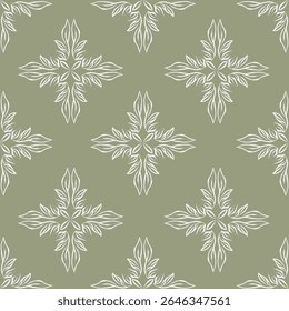 Arcos simples artísticos flores peônias, dahlia e botões com folhas padrão sem costura. Mão de vetor desenhada. Retrô, vintage, impressão pastel. Modelo para design, tecido, moda, papel de parede, têxtil
