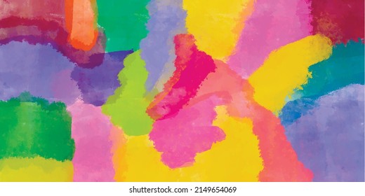 Artistic simple modern color abstraction in paint style, can be used as a background