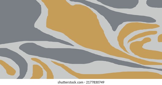 Artistic simple vector abstraction with geometric shapes (drawn by hand) on a colored background