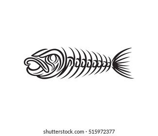 Artistic Skeleton Fish