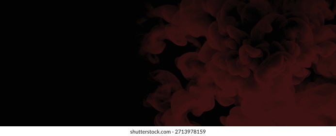 Flujo artístico de Smoke Creando una escena surrealista y expresiva