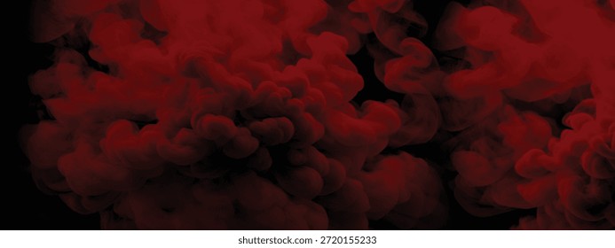 Artistic Smoke Flow Creating a Surreal and Expressive Scene