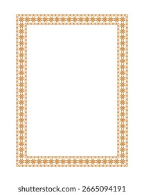 Artistic square and circular frame set with plant-inspired decorative elements for creative covers