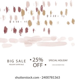 artistic square template. abstract design suitable for social media posts, cards, invitations, banner and advertisement