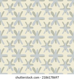 artistic star seamless pattern vector image