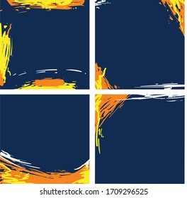 Artistic style templates are perfect for young people to show, because they look cool
