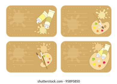 artistic tag collection