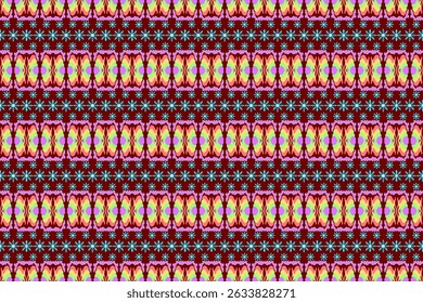An artistic textile design featuring flowing rainbow-colored waves inspired by the shapes of butterfly wings. This vibrant and cheerful pattern is perfect for summer fashion, artistic projects, and bo