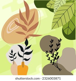 Artistic textured background image nature inspired