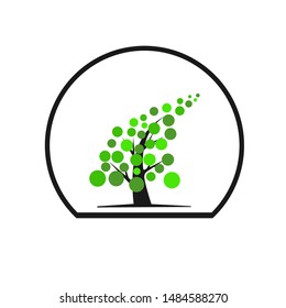 artistic tree, modern and high art style